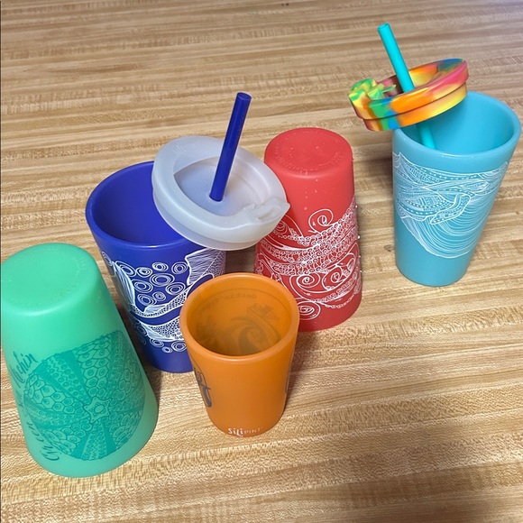 Colorful Reusable Cups Set - Picture 2 of 6